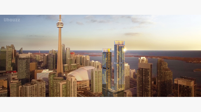 多伦多市中心 近多伦多大学Canada House公寓